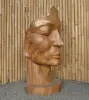 Product image 4 of the product “Mask man by original made of suar wood, 120cm height ”
